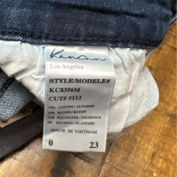 🆕KanCan Distressed Skinny Denim Jeans Sz 23 - Picture 8 of 10